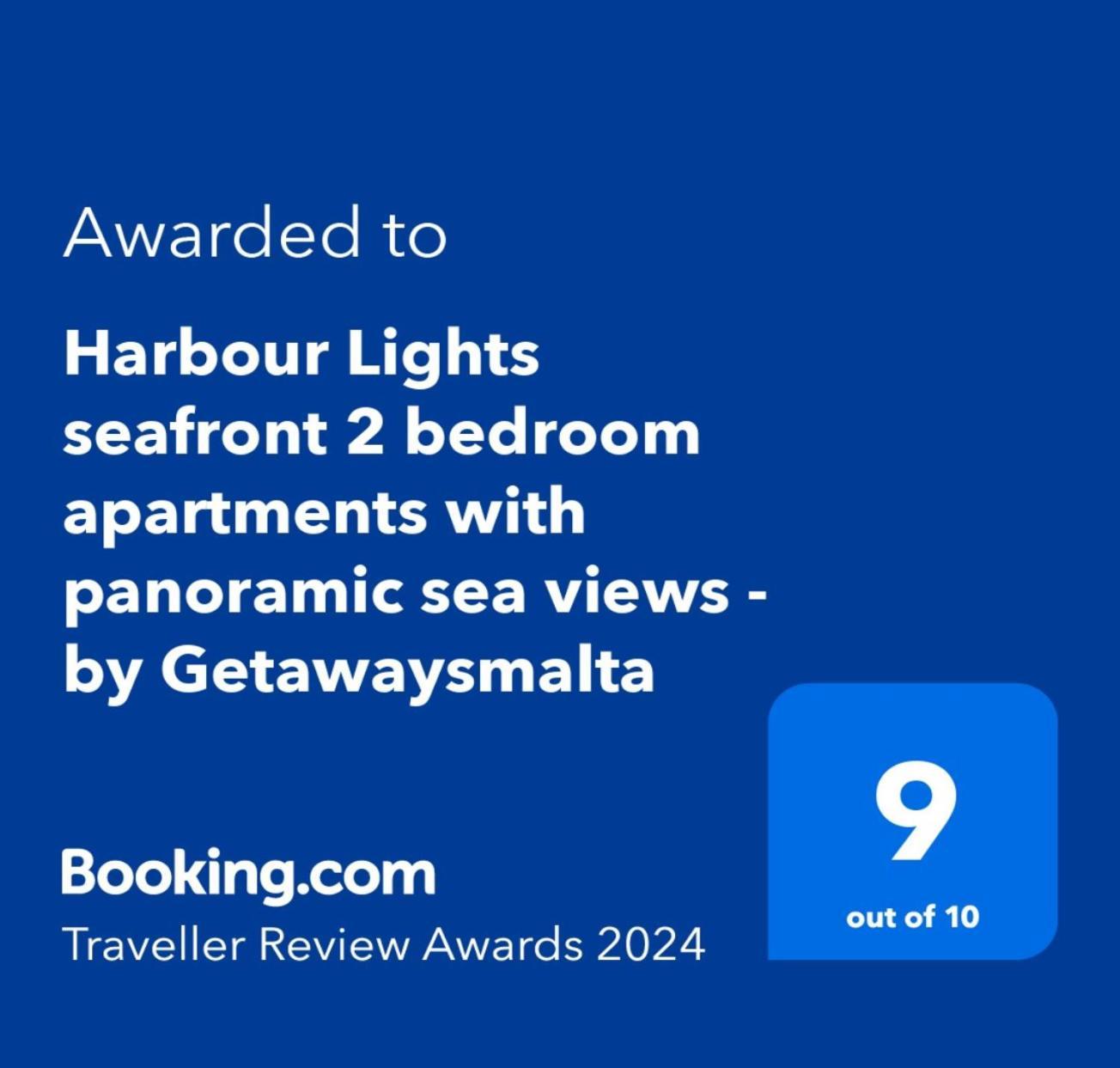 Harbour Lights Seafront 2 Bedroom Apartments With Panoramic Sea Views - By Getawaysmalta セント・ポールズ・ベイ エクステリア 写真